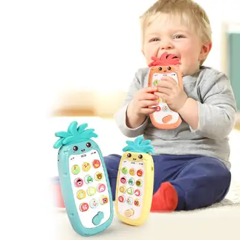 Cartoon Simulation Phone Model Kids Baby Learning Educational Music Toys Gifts Pineapple Shape Educational Toys Gifts
Cartoon Simulation Phone Model Kids Baby Learning Educational Music Toys Gifts Pineapple Shape Educational Toys Gifts