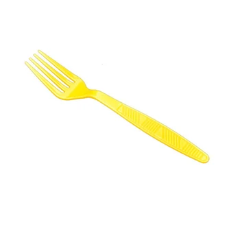 8pcs yellow tableware fork solid color party party plastic environmental protection tableware with fork and spoon
8pcs yellow tableware fork solid color party party plastic environmental protection tableware with fork and spoon