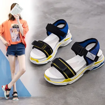 Fashion Concise Sport Platform Women Sandals Open Toe Ankle Strap Beach Ladies Sandals Solid Outdoor Platform Women Shoes
Fashion Concise Sport Platform Women Sandals Open Toe Ankle Strap Beach Ladies Sandals Solid Outdoor Platform Women Shoes