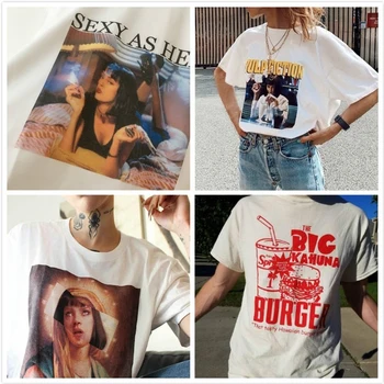 Mia Tshirt Summer Fashion Pulp Fiction Quentin Tarantino T Shirt Women Unisex Short Sleeve Cotton Grunge Harakuju Style Tees
Mia Tshirt Summer Fashion Pulp Fiction Quentin Tarantino T Shirt Women Unisex Short Sleeve Cotton Grunge Harakuju Style Tees