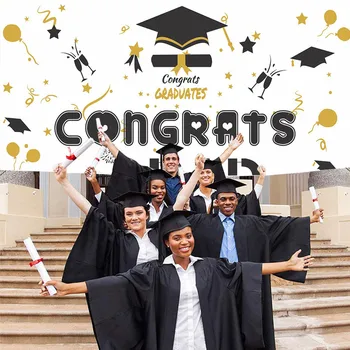 Graduation Decoration Favors Graduation Banner Photo Selfie Props Background Cloth Classmates 2020 Party Poster Supplies #F5 
Graduation Decoration Favors Graduation Banner Photo Selfie Props Background Cloth Classmates 2020 Party Poster Supplies #F5