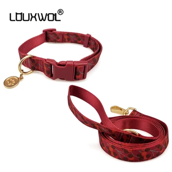 Nylon Printed Dog Collar and Leash Set Adjustable Collar Matching Leash for Small Medium Large Dogs Pet Dog Accessories Red
Nylon Printed Dog Collar and Leash Set Adjustable Collar Matching Leash for Small Medium Large Dogs Pet Dog Accessories Red