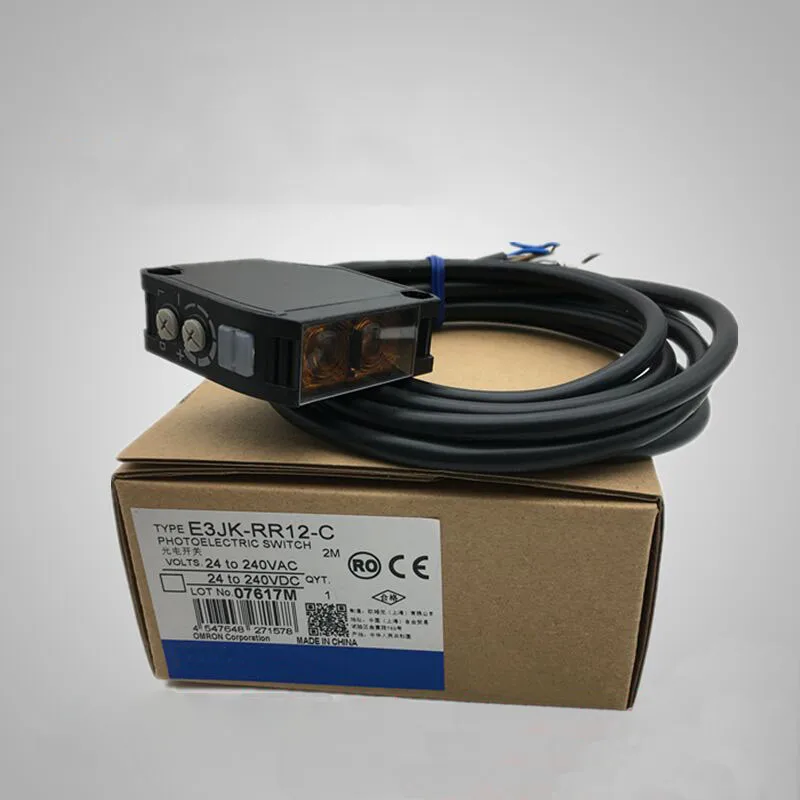 E3JK-RR11-C E3JK-RR12-C Photoelectric Switch Sensor AC/DC free power supply type Switch through-beam Sensor
E3JK-RR11-C E3JK-RR12-C Photoelectric Switch Sensor AC/DC free power supply type Switch through-beam Sensor
