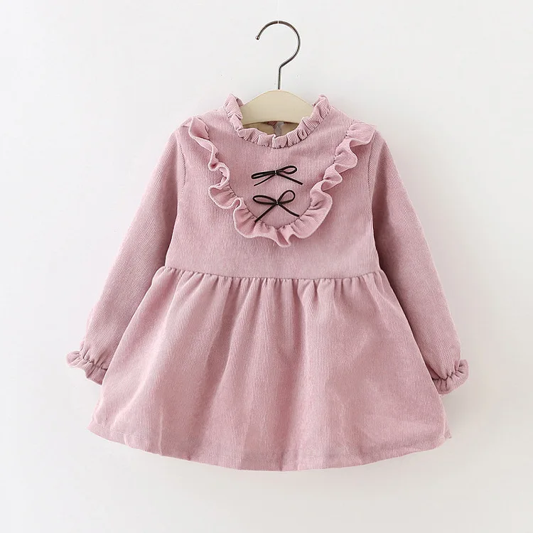 2019 Autumn And Winter Girls Dress Children Corduroy Long Sleeve Skirt Baby Brushed And Thick Warm Princess Skirt
2019 Autumn And Winter Girls Dress Children Corduroy Long Sleeve Skirt Baby Brushed And Thick Warm Princess Skirt