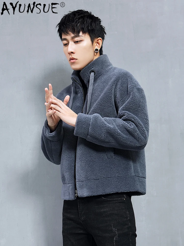 AYUNSUE Winter Jacket Men Clothing 100% Wool Fur Coat Korean Style Jackets for Mens 5XL Clothes Chaqueta De Los Hombres LXR831
AYUNSUE Winter Jacket Men Clothing 100% Wool Fur Coat Korean Style Jackets for Mens 5XL Clothes Chaqueta De Los Hombres LXR831