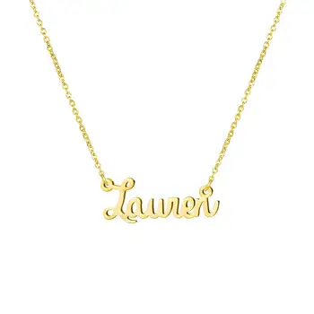 Custom Name Necklace Stainless Steel Personalized Privatecustom Gold Color Chains Nameplate Pendant For Women Special Gift
Custom Name Necklace Stainless Steel Personalized Privatecustom Gold Color Chains Nameplate Pendant For Women Special Gift