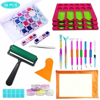 DIY Diamond Painting Tray Christmas Gift Diamond Painting Kit Storage Box Cross Stitch Mosaic Painting And Diamond Accessories
DIY Diamond Painting Tray Christmas Gift Diamond Painting Kit Storage Box Cross Stitch Mosaic Painting And Diamond Accessories