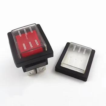 KCD4 1PCS Rocker Switch Power Switch+ transparent waterproof soft sealing cap ON-OFF 4 Pin 16A 250VAC/ 20A 125VAC
KCD4 1PCS Rocker Switch Power Switch+ transparent waterproof soft sealing cap ON-OFF 4 Pin 16A 250VAC/ 20A 125VAC