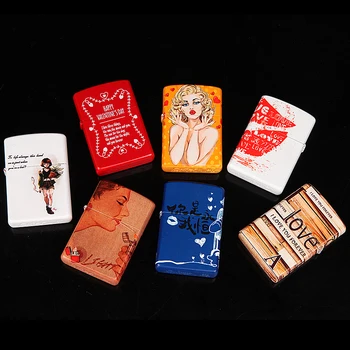 Chief About Love Creative Kerosene Lighter Open Flame Lighter Personalized Color Lighter WITHOUT gift box, No Kerosene
Chief About Love Creative Kerosene Lighter Open Flame Lighter Personalized Color Lighter WITHOUT gift box, No Kerosene