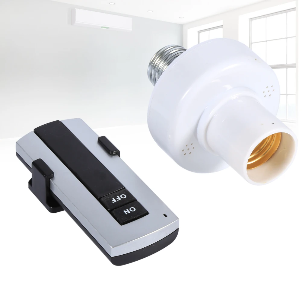 Lamp Holder E27 Screw Wireless Remote Control Light Lamp Bulb Holders Cap Socket Switch 220V Lamp Stand Dropshipping
Lamp Holder E27 Screw Wireless Remote Control Light Lamp Bulb Holders Cap Socket Switch 220V Lamp Stand Dropshipping