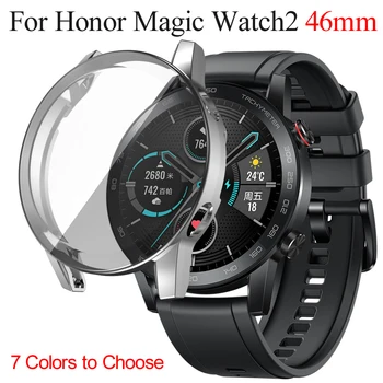 360 Ultra Thin Watch Screen Protector Case Full Cover Plating Soft TPU Watch Protective Shell for Honor Magic Watch 2 46mm
360 Ultra Thin Watch Screen Protector Case Full Cover Plating Soft TPU Watch Protective Shell for Honor Magic Watch 2 46mm