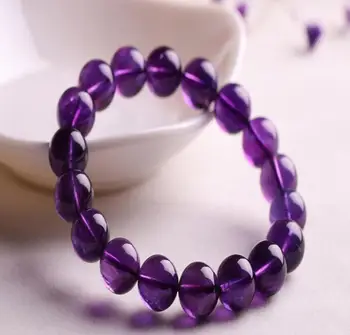 Fashion jewelry Free Shipping Natural Brazil Amethyst Quartz Crystal Beads Stretch Bracelet AAAA high grade
Fashion jewelry Free Shipping Natural Brazil Amethyst Quartz Crystal Beads Stretch Bracelet AAAA high grade