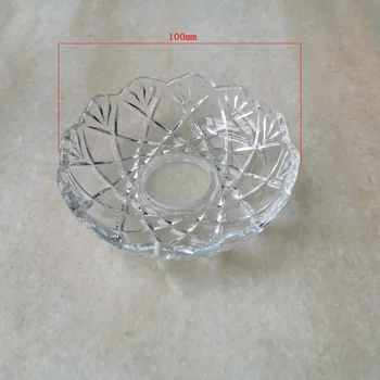 2pcs/lot 100mm European style crystal lamp elbow support clear/amber glass bowl chandelier decorative tray lighting accessories
2pcs/lot 100mm European style crystal lamp elbow support clear/amber glass bowl chandelier decorative tray lighting accessories