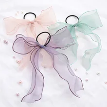 Fashion Organza Bow Satin Girls Elastic Hair Bands Long Ribbon Ponytail Scarf Hair Tie Women Scrunchies Hair Accessories
Fashion Organza Bow Satin Girls Elastic Hair Bands Long Ribbon Ponytail Scarf Hair Tie Women Scrunchies Hair Accessories