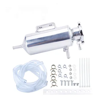 350ML Universal Car Auto Oil Catch Can Racing Round Overflow Reservoir Can Aluminum Radiator Water Coolant Tank Catch Bottle
350ML Universal Car Auto Oil Catch Can Racing Round Overflow Reservoir Can Aluminum Radiator Water Coolant Tank Catch Bottle