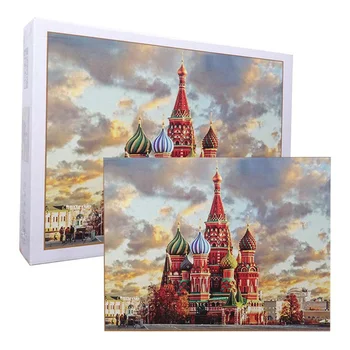 1000Pcs/Set Decompression DIY Crafts Home Decor Gift Eco-friendly Romantic Entertainment Office Easy Operate Landscape Puzzles
1000Pcs/Set Decompression DIY Crafts Home Decor Gift Eco-friendly Romantic Entertainment Office Easy Operate Landscape Puzzles