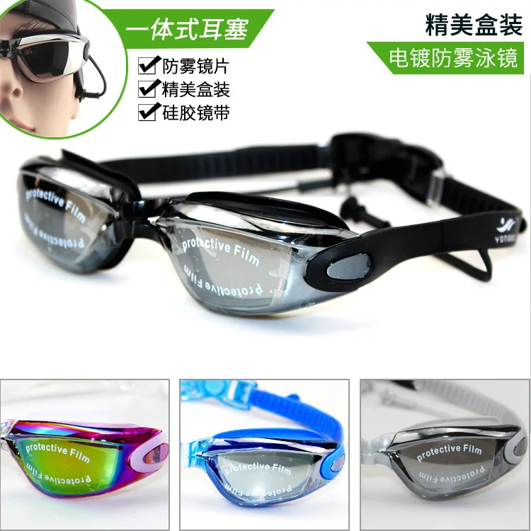 2019 New Style Boxed Electroplated Anti-fog Swimming Goggles Men And Women Summer Day Snorkeling Swimming Goggles Earplug One-pi
2019 New Style Boxed Electroplated Anti-fog Swimming Goggles Men And Women Summer Day Snorkeling Swimming Goggles Earplug One-pi