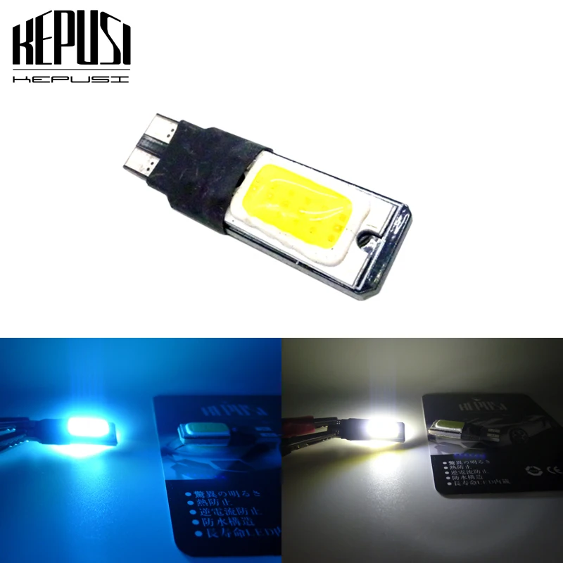 T10 COB 2 Dual Side LED W5W 194 168 White Lights Bulb DC 12V for Car Styling Side Marker light Dome Number Lamp Ice Blue Light
T10 COB 2 Dual Side LED W5W 194 168 White Lights Bulb DC 12V for Car Styling Side Marker light Dome Number Lamp Ice Blue Light