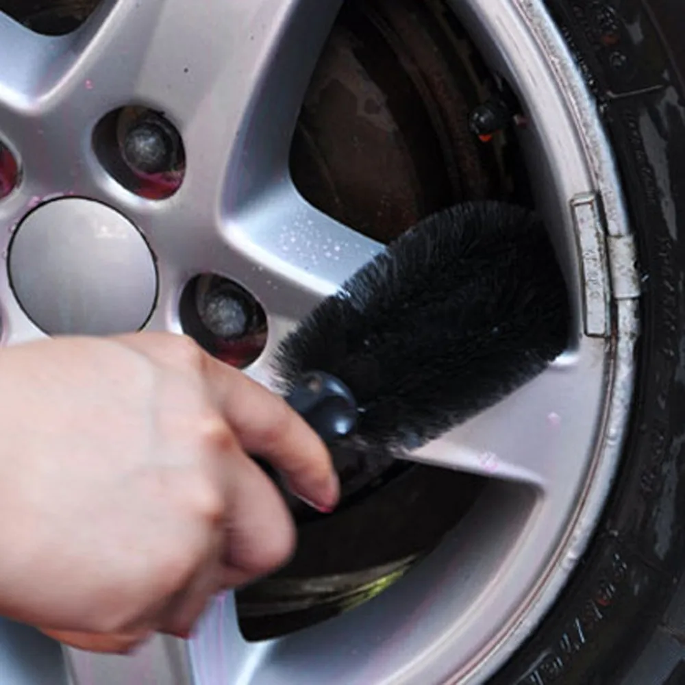 Фото Щетка для мытья колес автомобиля мотоцикла моющая щетка инструмент очистки