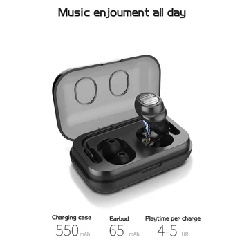 TWS Bluetooth 5.0 Wireless X6 Earphone In-Ear Earbuds Handsfree Waterproof Smart Control Music Headset With Microphone For Phone
TWS Bluetooth 5.0 Wireless X6 Earphone In-Ear Earbuds Handsfree Waterproof Smart Control Music Headset With Microphone For Phone