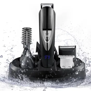 12-In-1 Professional Electric Hair Clipper USB Rechargeable Nose Hair Trimmer Beard Shaver Hair Cutting Machine LCD Waterproof 
12-In-1 Professional Electric Hair Clipper USB Rechargeable Nose Hair Trimmer Beard Shaver Hair Cutting Machine LCD Waterproof