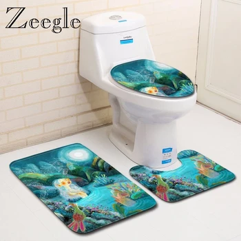 Zeegle 3pcs Bath Mat Set Anti-slip Toilet Pedestal Rug Foot Mat Toilet Cover Mat Flanenl Bathroom Doormat Anti Slip Toilet Set
Zeegle 3pcs Bath Mat Set Anti-slip Toilet Pedestal Rug Foot Mat Toilet Cover Mat Flanenl Bathroom Doormat Anti Slip Toilet Set