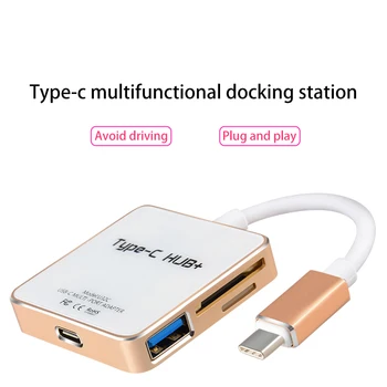 Thunderbolt 3 USB Type C Card Reader Hub USB C To SD TF Adapter converter for Phone/Computer Date Transfer to USB/TF/SD/ USBC
Thunderbolt 3 USB Type C Card Reader Hub USB C To SD TF Adapter converter for Phone/Computer Date Transfer to USB/TF/SD/ USBC