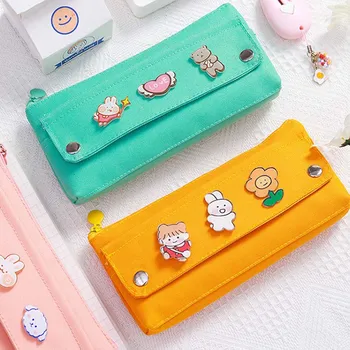 Simple Salts Of Pencil Case Female Stationery GIRL'S Pencil-Box Young STUDENT'S Cute Online Celebrity Brooch Badge Stationery
Simple Salts Of Pencil Case Female Stationery GIRL'S Pencil-Box Young STUDENT'S Cute Online Celebrity Brooch Badge Stationery