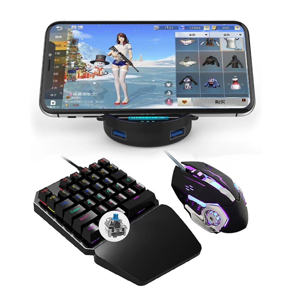For PUBG Mobile Gamepad Controller Gaming Keyboard Mouse Converter For Android ios Phone IPAD Bluetooth 5.0 Adapter Plug
For PUBG Mobile Gamepad Controller Gaming Keyboard Mouse Converter For Android ios Phone IPAD Bluetooth 5.0 Adapter Plug