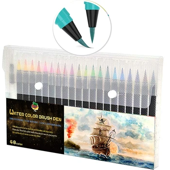 colorful Calligraphy for drawing flexible soft tip art marker Watercolor Brush Pens
colorful Calligraphy for drawing flexible soft tip art marker Watercolor Brush Pens