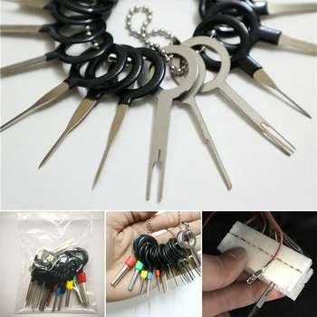 21pcs Car Motorcycle Wire Terminal Removal Tool Wiring Connector Pin Puller Repair Set Car Accessories
21pcs Car Motorcycle Wire Terminal Removal Tool Wiring Connector Pin Puller Repair Set Car Accessories