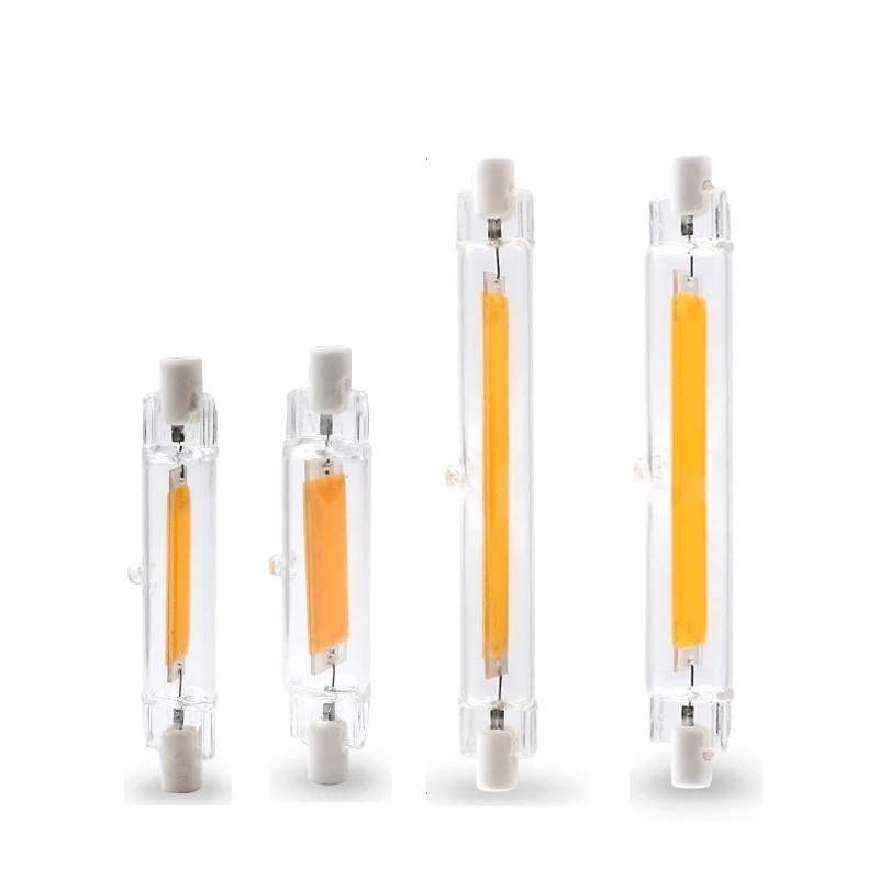 R7S COB LED Glass Lamp Tube Light Bulbs AC110V 220V Dimmable COB Lamp 118mm J118 78mm J78 15W 30W R7s Foodlight Lighting
R7S COB LED Glass Lamp Tube Light Bulbs AC110V 220V Dimmable COB Lamp 118mm J118 78mm J78 15W 30W R7s Foodlight Lighting