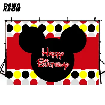DAWNKNOW Cartoon Mouse Photography Background Baby Birthday Party Photocall Dots Backdrop Children Photo Studio lv1230
DAWNKNOW Cartoon Mouse Photography Background Baby Birthday Party Photocall Dots Backdrop Children Photo Studio lv1230