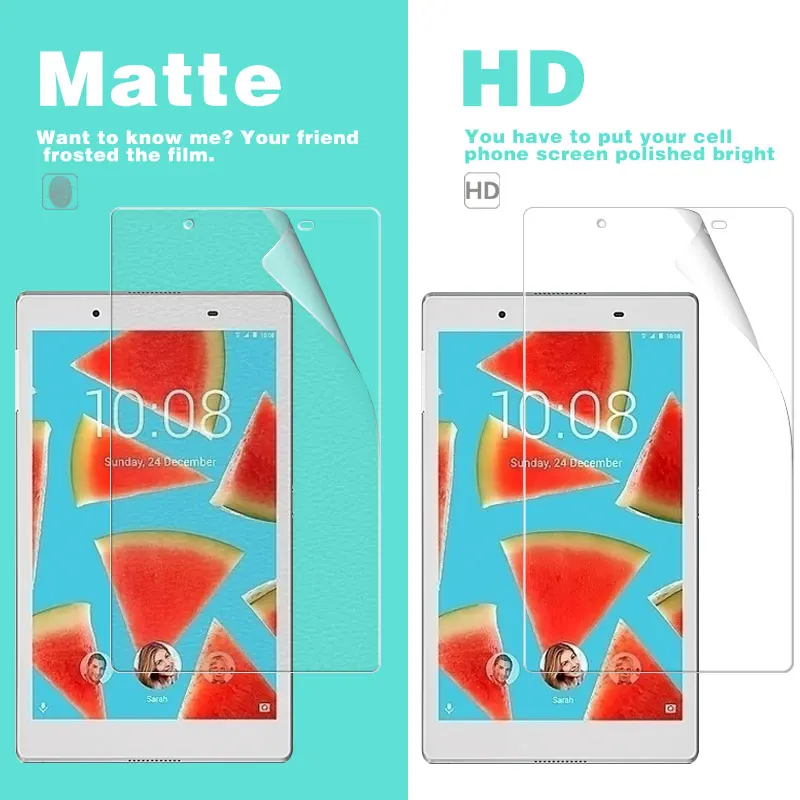 Matte Anti-Glare Film For Lenovo TAB 4 8 plus 8 in TB-8704F HD Clear Glossy Film With Cleaning Tools Cell Phone Cover + Cloth
Matte Anti-Glare Film For Lenovo TAB 4 8 plus 8 in TB-8704F HD Clear Glossy Film With Cleaning Tools Cell Phone Cover + Cloth