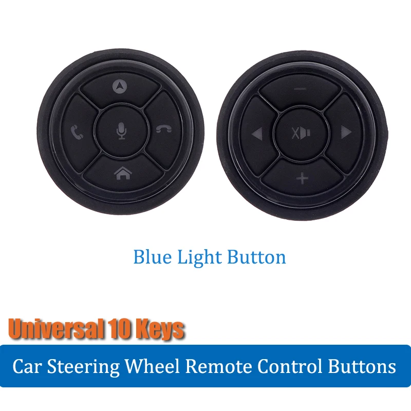 Universal 10 keys wireless Car Steering Wheel Control button For Music Wireless DVD GPS Navigation Remote Control Buttons Black
Universal 10 keys wireless Car Steering Wheel Control button For Music Wireless DVD GPS Navigation Remote Control Buttons Black