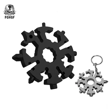 Multi-function 20 In 1 Universal Wrench Tool Screwdriver Camping Outdoor Car Auto Tool Spanner Snowflake Allen Key Llave Hexagon
Multi-function 20 In 1 Universal Wrench Tool Screwdriver Camping Outdoor Car Auto Tool Spanner Snowflake Allen Key Llave Hexagon