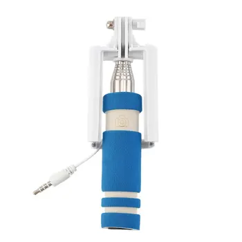 Stainless Steel Colorful 14-60cm Mini Extendable Handheld Selfie Stick Wired Remote Shutter Monopod for All Brands Cell Phone
Stainless Steel Colorful 14-60cm Mini Extendable Handheld Selfie Stick Wired Remote Shutter Monopod for All Brands Cell Phone