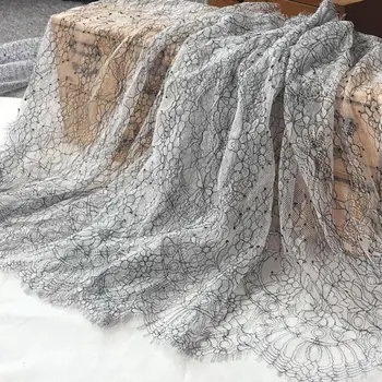 50cm wide, 300cm long Off white with black eyelash french lace trim lace fabric, sewing trim trimmings accessories decorative
50cm wide, 300cm long Off white with black eyelash french lace trim lace fabric, sewing trim trimmings accessories decorative