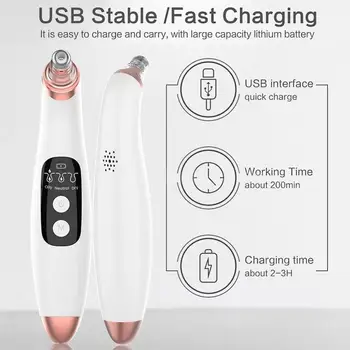 Electric Face Nose Vacuum Blackhead Pore Remover Suction Blackhead Pimple Acne Remover Cleaner with 6 tips Facial Skin Care Tool
Electric Face Nose Vacuum Blackhead Pore Remover Suction Blackhead Pimple Acne Remover Cleaner with 6 tips Facial Skin Care Tool
