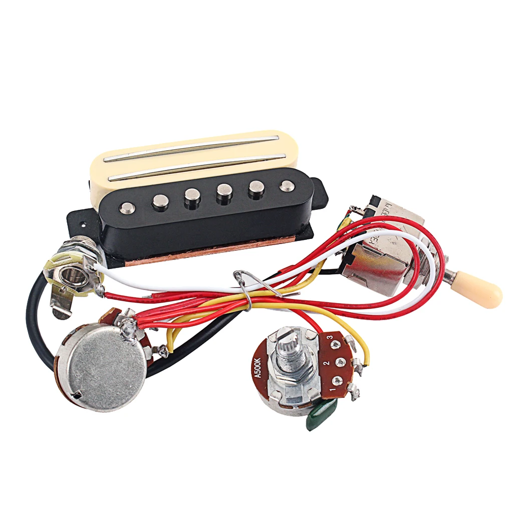 Guitar Copper Humbucker Pickup with Pickup Selector Switch for Electric/Cigar Box Guitar
Guitar Copper Humbucker Pickup with Pickup Selector Switch for Electric/Cigar Box Guitar