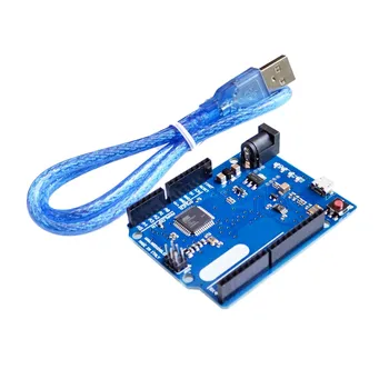 Leonardo R3 Microcontroller Atmega32u4 Development Board With USB Cable Compatible for arduino DIY Starter Kit
Leonardo R3 Microcontroller Atmega32u4 Development Board With USB Cable Compatible for arduino DIY Starter Kit