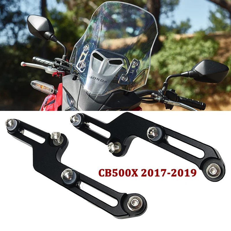 CB500X 2017 2018 2019 Windscreen Adjusters Motorcycle CNC Windshield Bracket fits for HONDA CB500 X CB 500X 17 18 19
CB500X 2017 2018 2019 Windscreen Adjusters Motorcycle CNC Windshield Bracket fits for HONDA CB500 X CB 500X 17 18 19