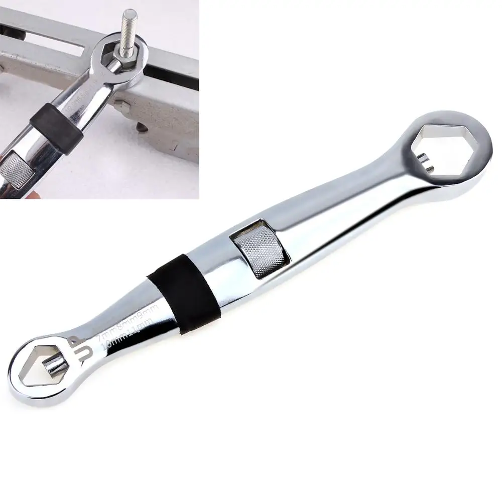16 In 1 Multifunctional Flexible Type Wrench 4mm to 19mm Adjustable Wrench Spanner Repair Kit Hand Tools
16 In 1 Multifunctional Flexible Type Wrench 4mm to 19mm Adjustable Wrench Spanner Repair Kit Hand Tools