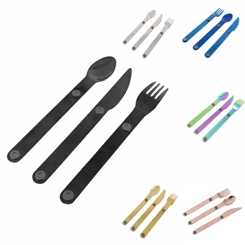 Portable netic Cutlery Spoon Stainless Steel Western Tableware Portuguese Cutlery Knife Fork and Spoon Set 
Portable netic Cutlery Spoon Stainless Steel Western Tableware Portuguese Cutlery Knife Fork and Spoon Set