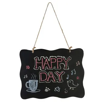 Hanging Wooden Blackboard Double Sided Erasable Chalkboard Wordpad Message Black Board Office School Supplies
Hanging Wooden Blackboard Double Sided Erasable Chalkboard Wordpad Message Black Board Office School Supplies