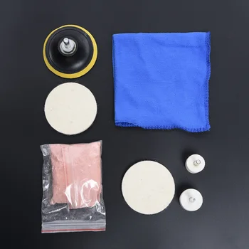 8pcs Set Universal Car Windshields Repairs Window Scratches Removal Glasses Polishing Paint Dent Repair Tool
8pcs Set Universal Car Windshields Repairs Window Scratches Removal Glasses Polishing Paint Dent Repair Tool