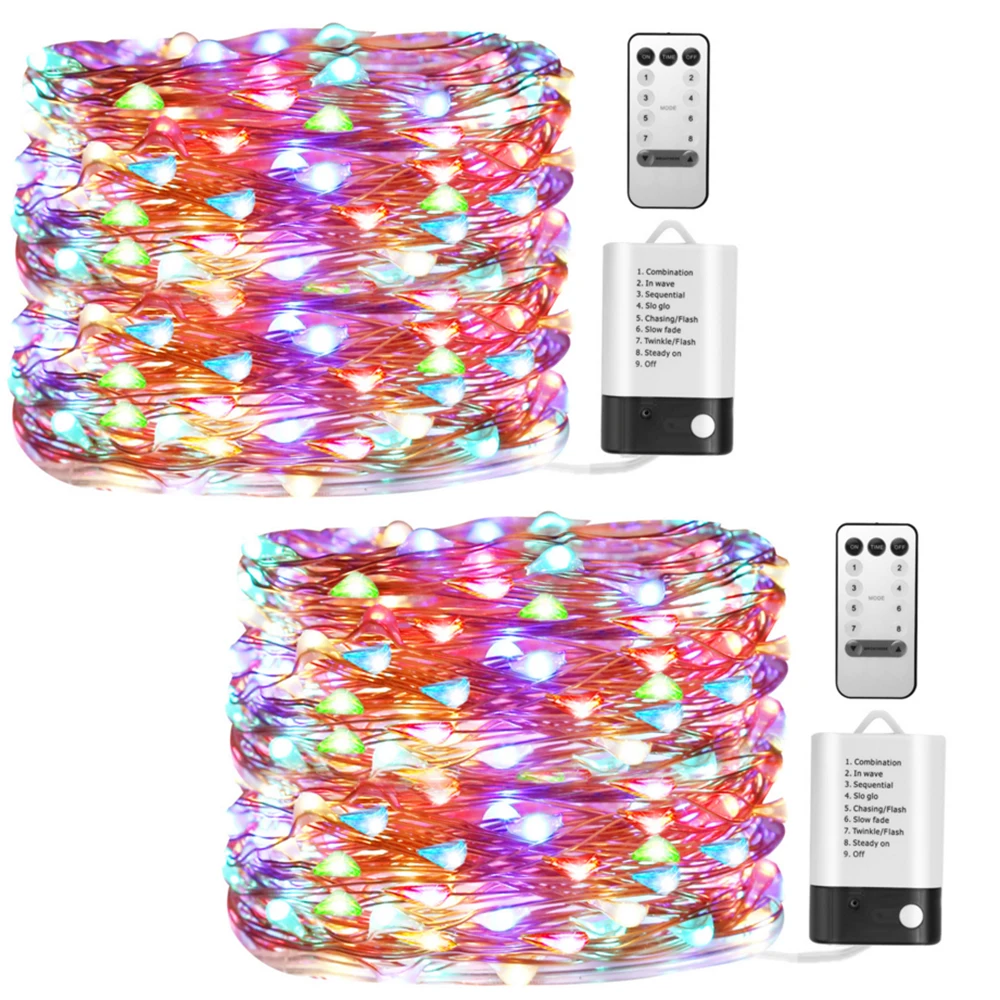 5m 10m 20m Led Light String Remote Battery Operated 8 Modes Dimmable Fairy Lights for Wedding Xmax Christmas Home Decoration
5m 10m 20m Led Light String Remote Battery Operated 8 Modes Dimmable Fairy Lights for Wedding Xmax Christmas Home Decoration