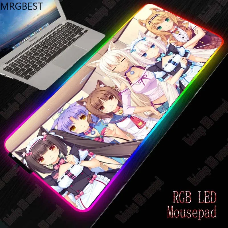 MRGBEST Anime Girl Gaming MousePad RGB Large Mouse Pad Gamer Big Mouse Mat Computer padMouse Led Backlight XXL Keyboard Desk Mat
MRGBEST Anime Girl Gaming MousePad RGB Large Mouse Pad Gamer Big Mouse Mat Computer padMouse Led Backlight XXL Keyboard Desk Mat
