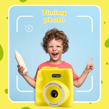 Children Mini Full HD Portable Digital Video Photo Camera 2 Inch Screen Display Children Cartoon Electronic Game Study Camera
Children Mini Full HD Portable Digital Video Photo Camera 2 Inch Screen Display Children Cartoon Electronic Game Study Camera