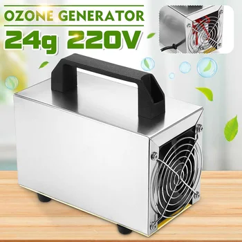 AC220V Ozone Generator 24g/h Ozone Machine Air Purifier With 9CM Large Fan Coated Moisture-proof Ceramic Disinfection Cleaner 
AC220V Ozone Generator 24g/h Ozone Machine Air Purifier With 9CM Large Fan Coated Moisture-proof Ceramic Disinfection Cleaner